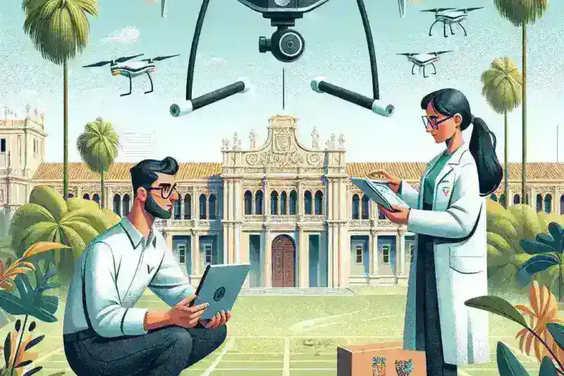 La Universidad de Valencia desarrolla drones autónomos para control ambiental