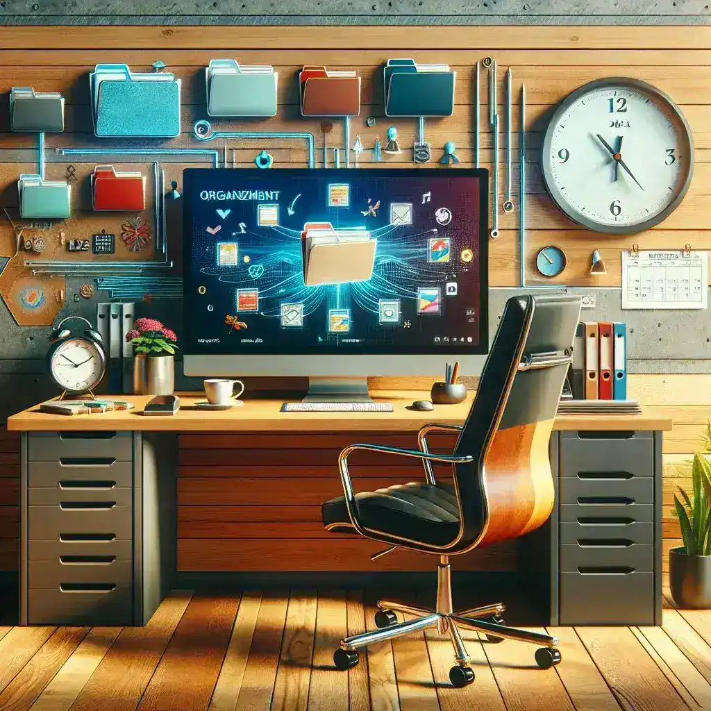"Captura de pantalla de una aplicación para organizar documentos, mostrando una interfaz intuitiva y funciones clave para la gestión eficiente de archivos, acompañando el artículo 'Las Mejores Aplicaciones para Organizar Documentos: Guía Completa 2024'."