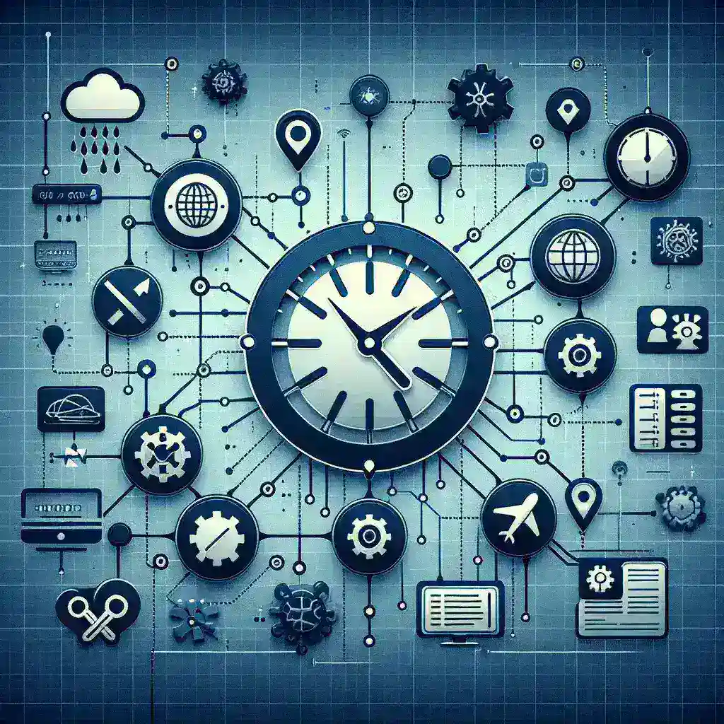 "Infografía mostrando diferentes plataformas de detección de retrasos en red y herramientas esenciales para optimizar el rendimiento de la conectividad, destacando su funcionalidad y beneficios."