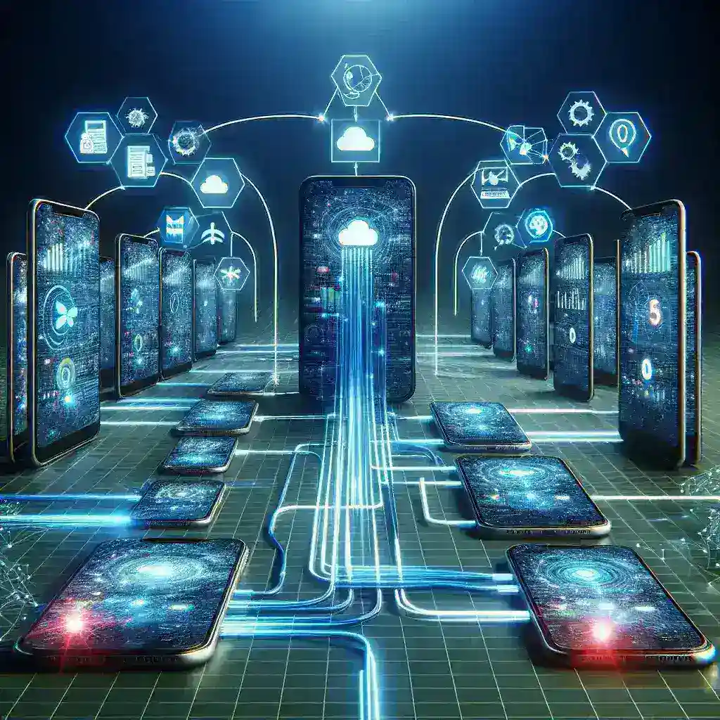 "Imagen que ilustra soluciones efectivas para la supervisión de aplicaciones móviles en empresas, destacando herramientas de análisis y monitoreo."